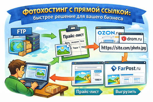 Фотохостинг с прямой ссылкой: быстрое решение для вашего бизнеса